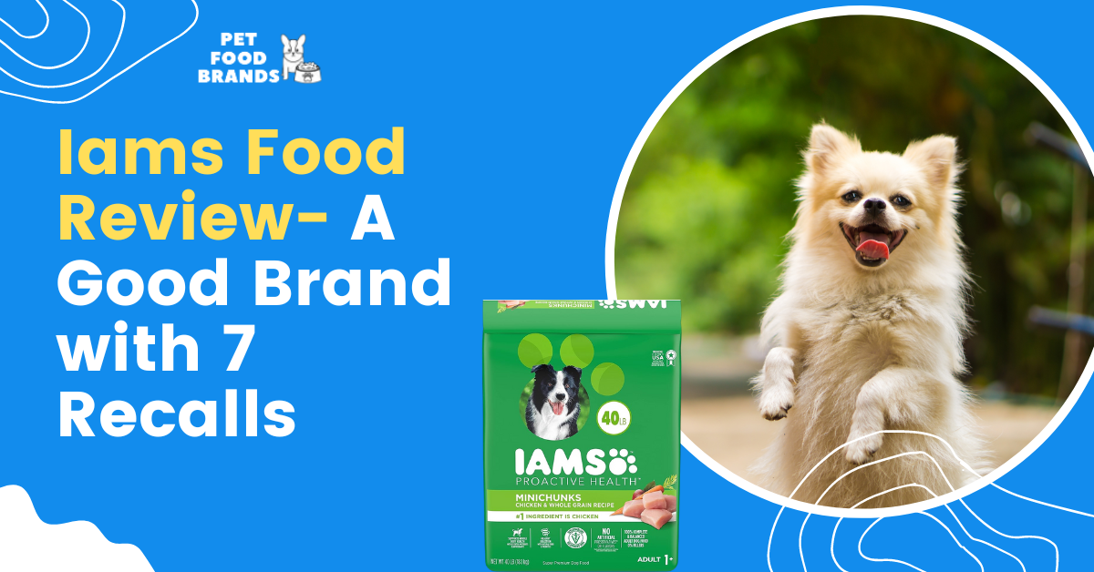Iams Food Review A Good Brand with 7 Recalls