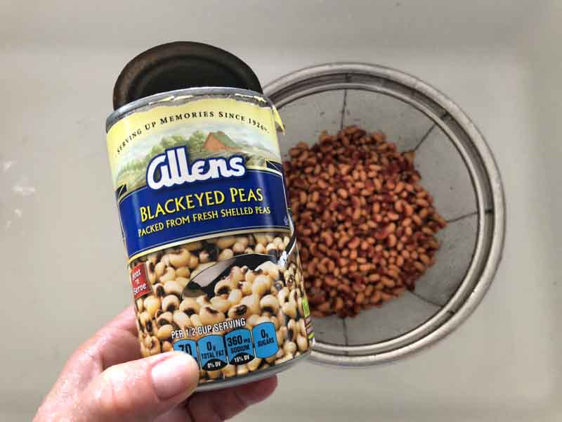 Can a dog have canned blackeyed peas