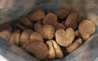 Inside ACANA dog food packet