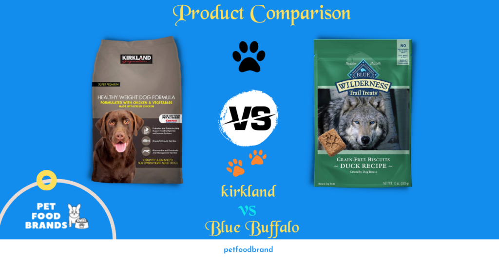 Kirkland Dog Food vs. Blue Buffalo 4-Factor Comparison