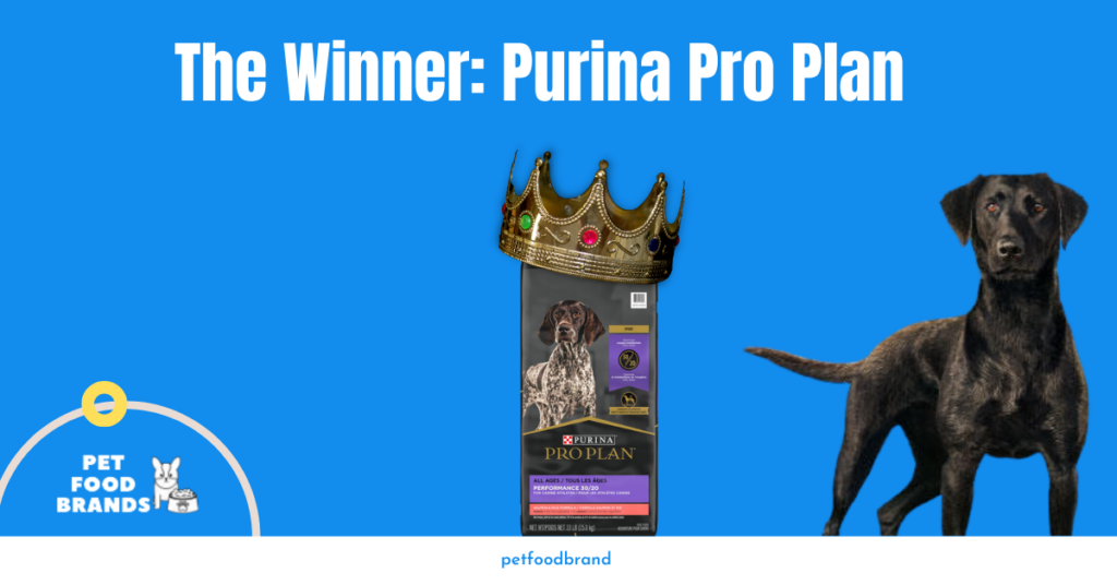 The Winner: Purina Pro Plan