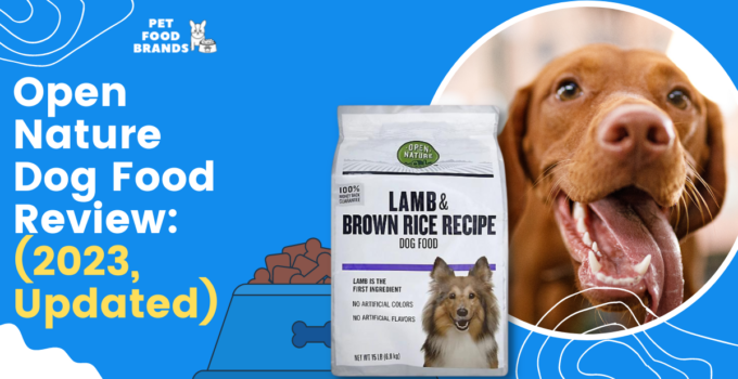 open nature dog food review